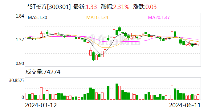 *ST长方：延期回复深交所年报问询函