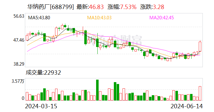 华纳药厂：拟定增募资不超5亿元  第1张