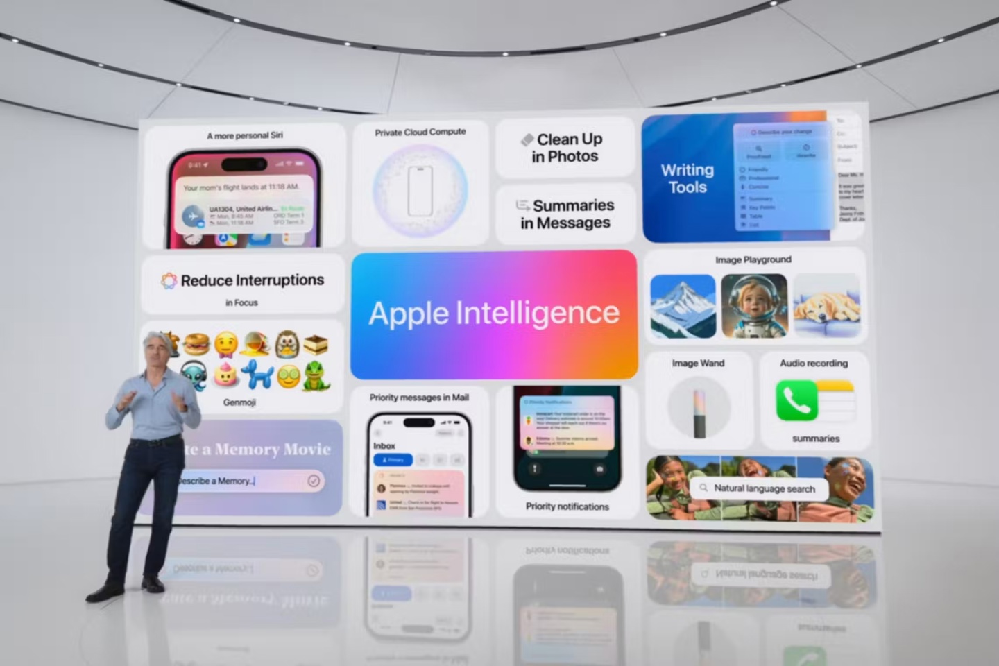 Gurman：苹果 Apple Intelligence 功能分批上线，重磅功能要等到明年  第1张