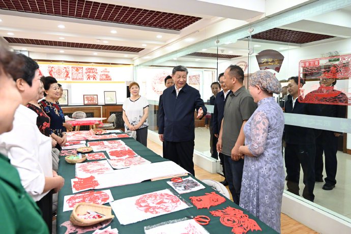 习近平在宁夏考察调研  第3张