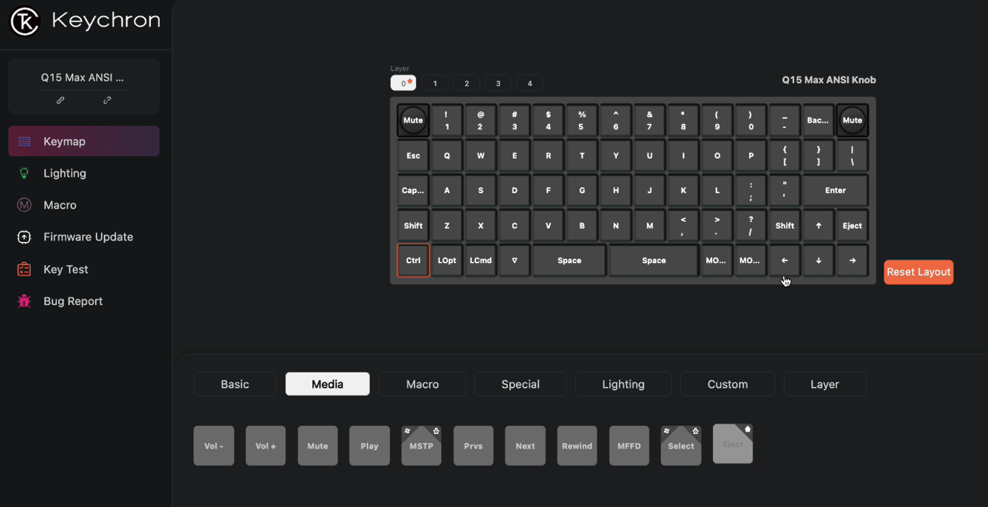 Keychron 海外推出 Q15 Max 机械键盘：Ortholinear 紧凑布局，189 美元起