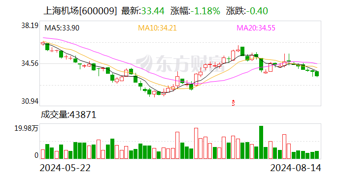 上海机场：7月份浦东国际机场旅客吞吐量同比增长23.9%  第1张