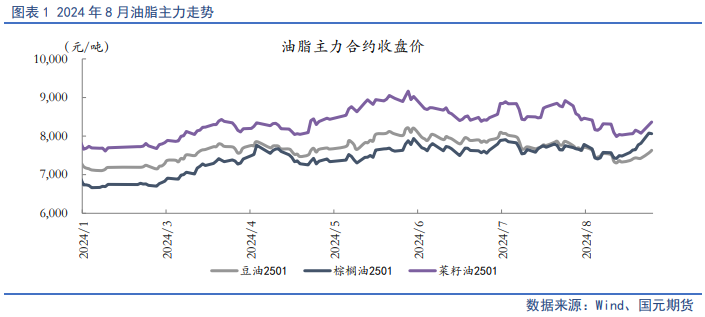 【油脂月报】生柴政策扰动频出，9月油脂延续分化  第2张