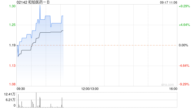和铂医药-B9月16日斥资40.42万港元回购35万股  第1张