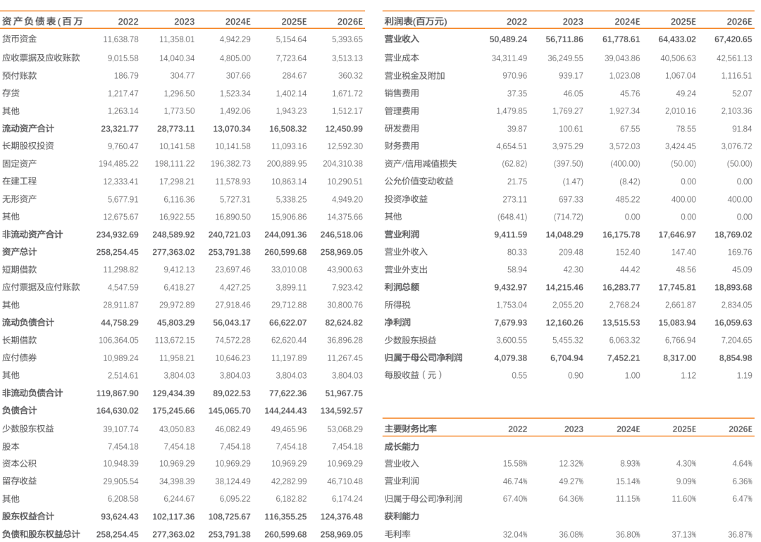 国投电力：水电利润持续增长，火电板块略承压  第2张